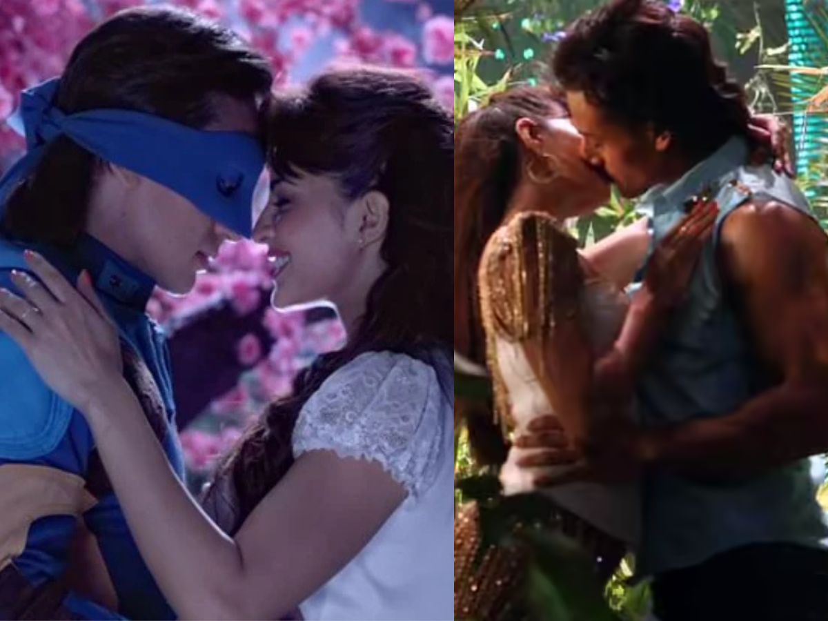 Jacqueline Fernandez and Tiger Shroff in A Flying Jatt