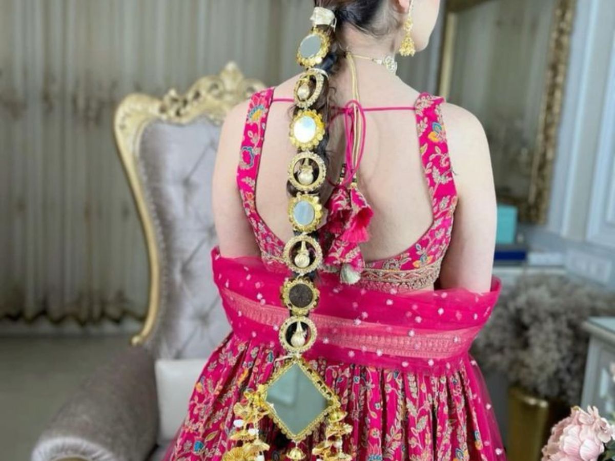 Half-Up Braid with Paranda