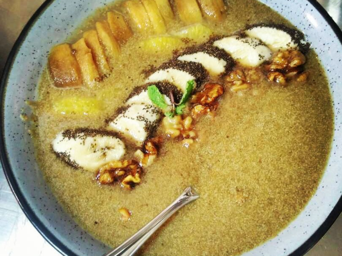 Amaranth porridge for immunity