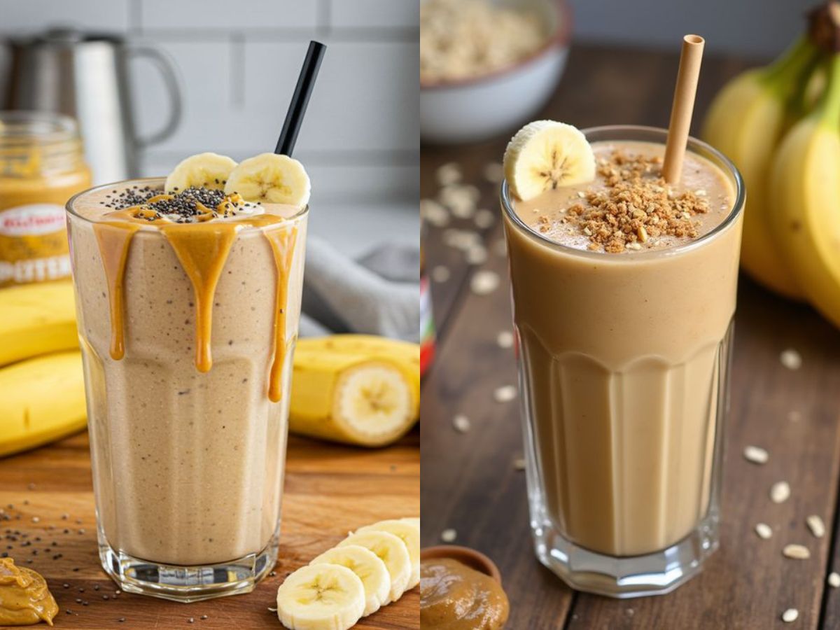 Banana & Peanut Butter Smoothie