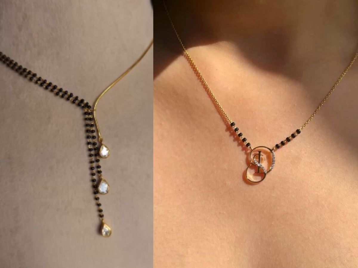 Short Mangalsutra with Statement Pendant