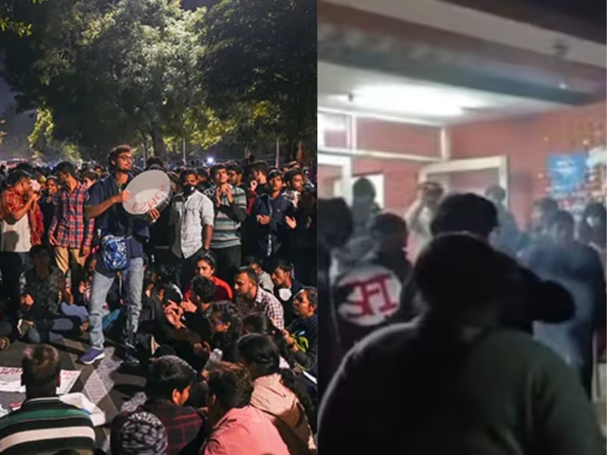 JNUSU leaders named in JNU protest over anti-Modi slogans; FIR filed, disciplinary action warned amid student backlash.