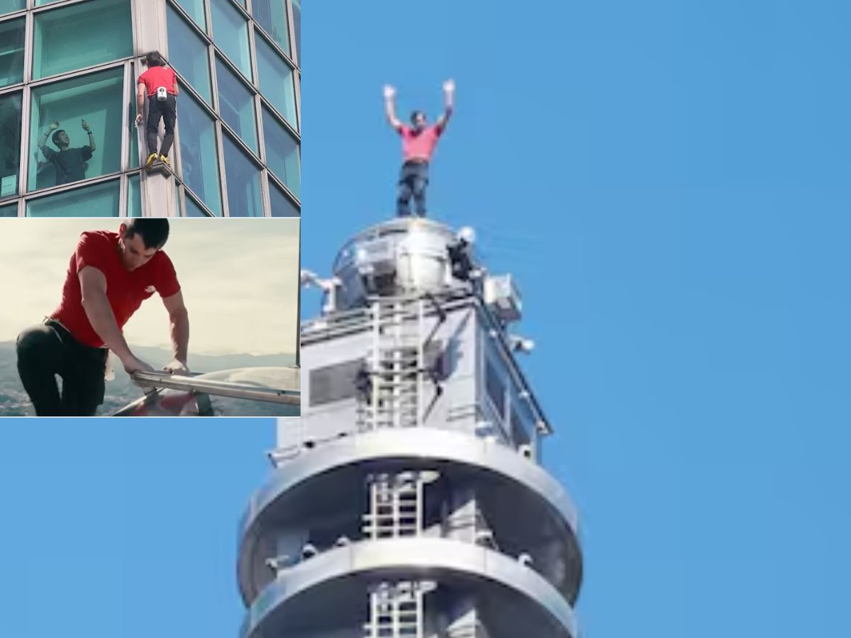 Alex Honnold Climbing 101 floors