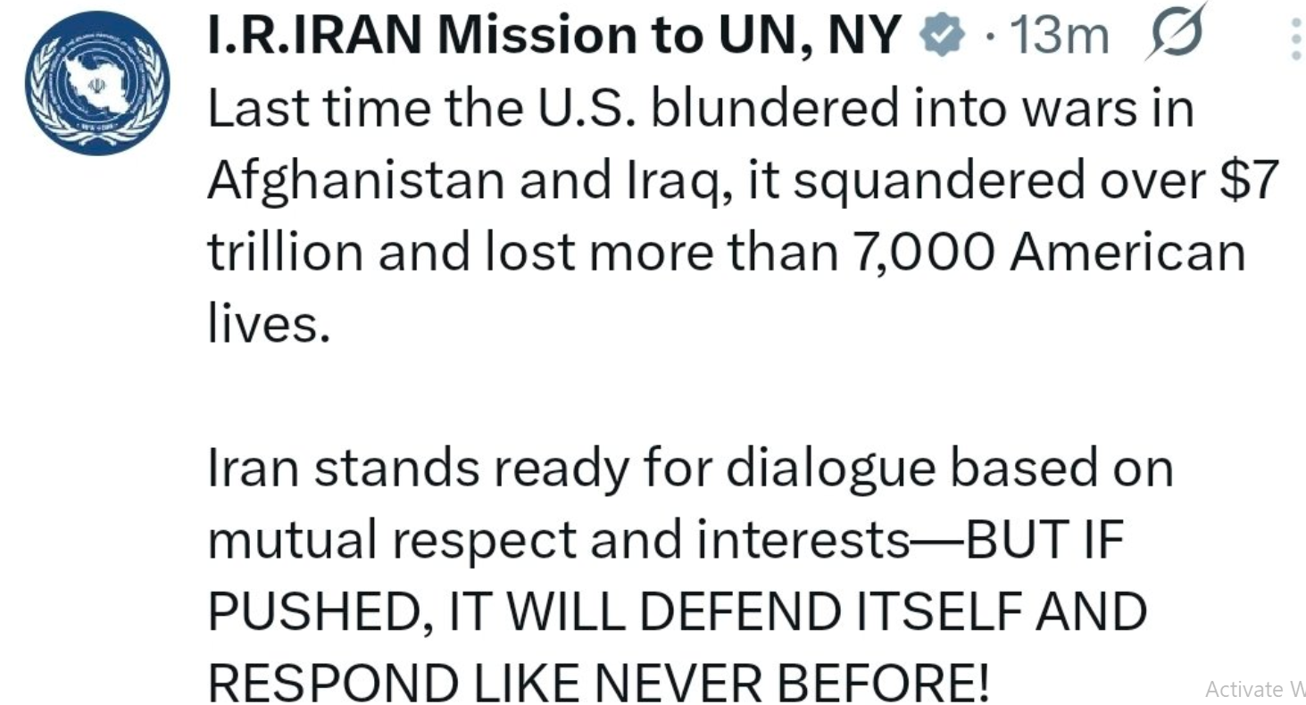 ‘If Pushed, We’ll Respond Like…’ Iran Fires Back At Trump’s Nuclear Deal Push With Stark Warning Amid Rising Tensions