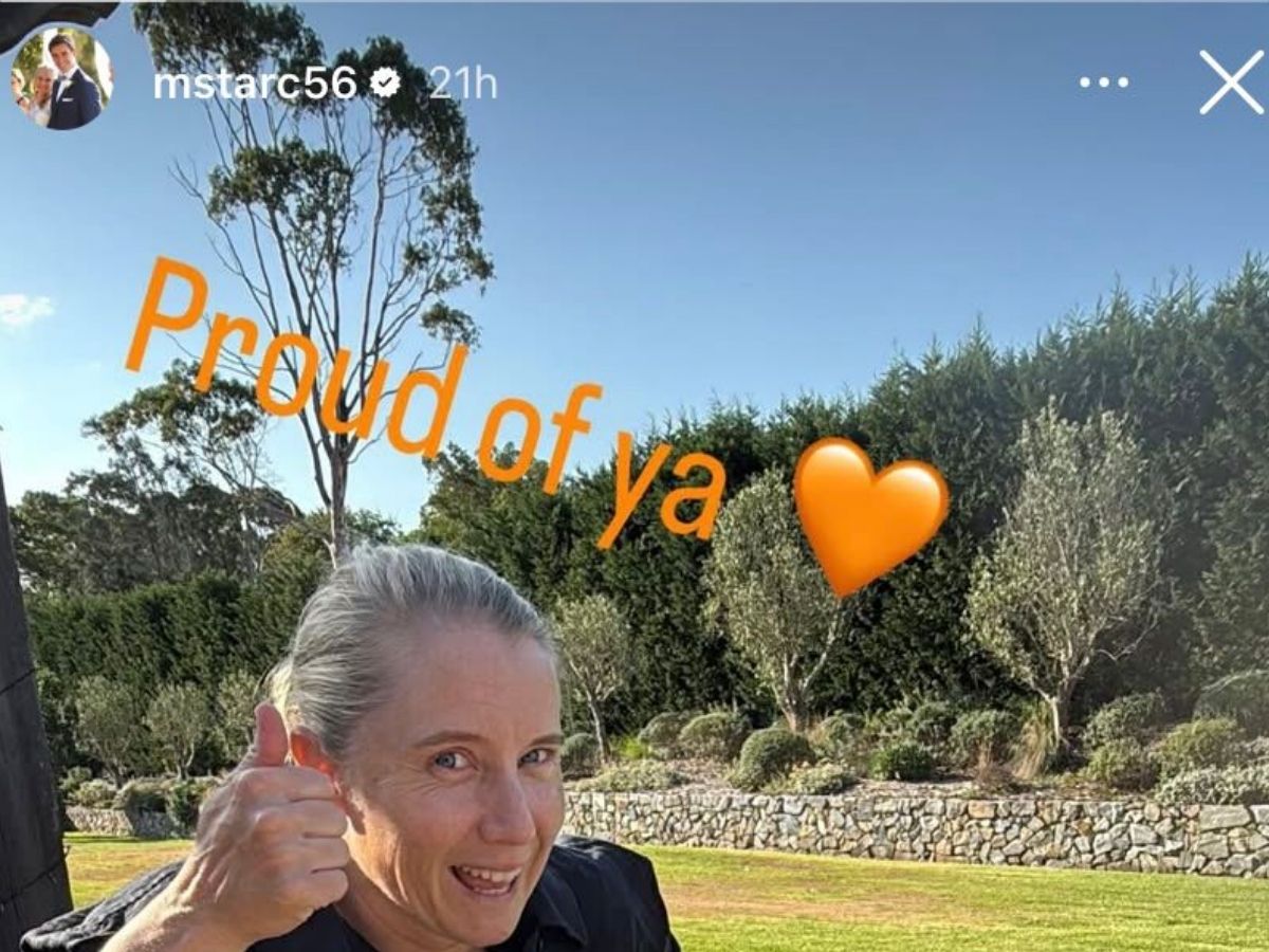 Internet Melts As Mitchell Starc’s ‘Three-Word’ Reaction To Alyssa Healy’s Cricket Retirement Goes Viral