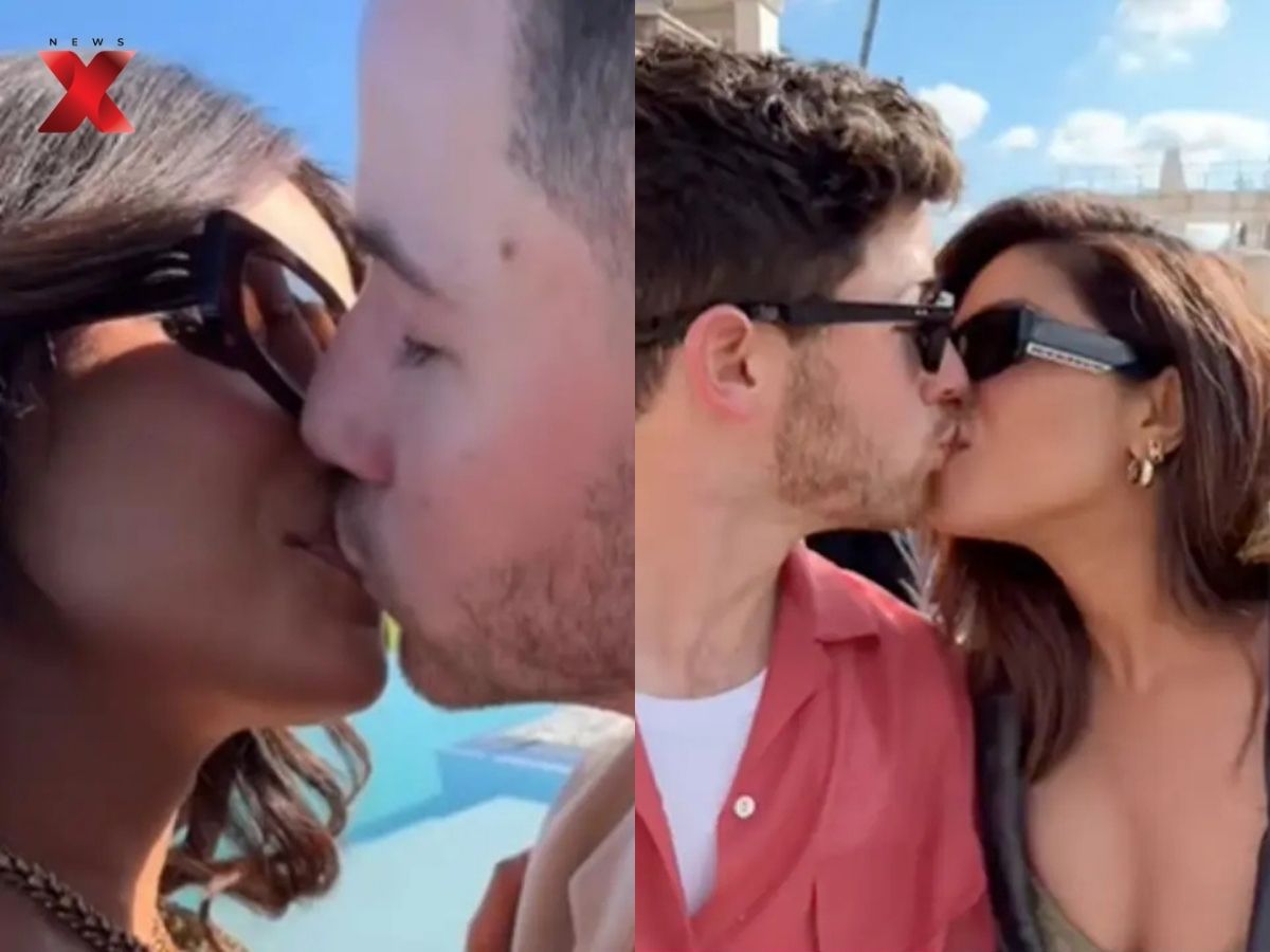 Priyanka Chopra Kiss With Nick Jonas