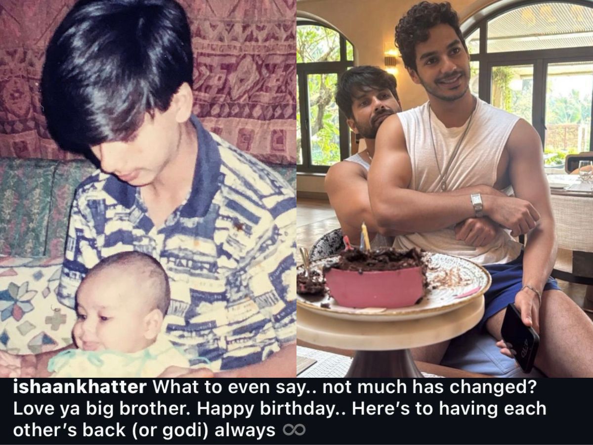 Ishaan Khatter’s Then-vs-Now Throwback