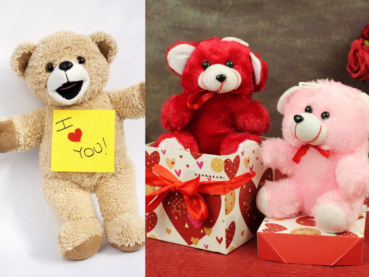 Mini Teddy With a Handwritten Love Note