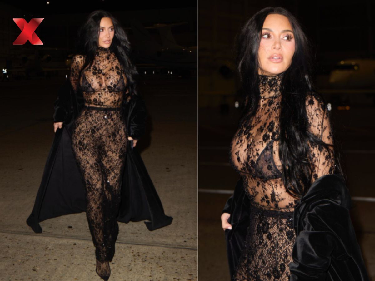 Kim Kardashion With Lewis Hamilton