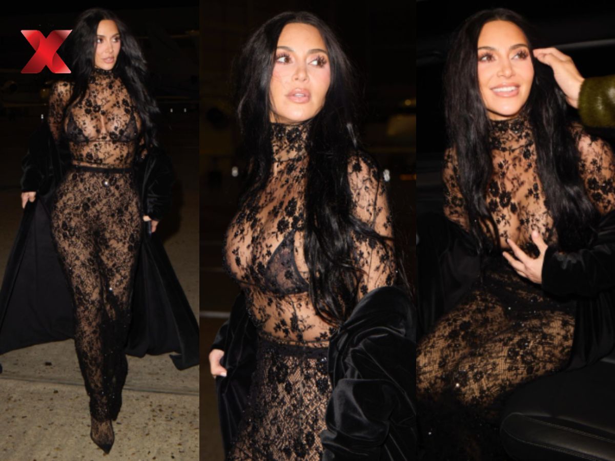 Kim Kardashion Nude Look