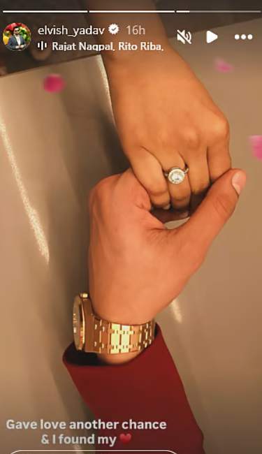 Was The Big Diamond Ring A Lie? Truth Behind Elvish Yadav And Jiya Shankar’s Rumoured Engagement Is Out, Know Real Reason Here