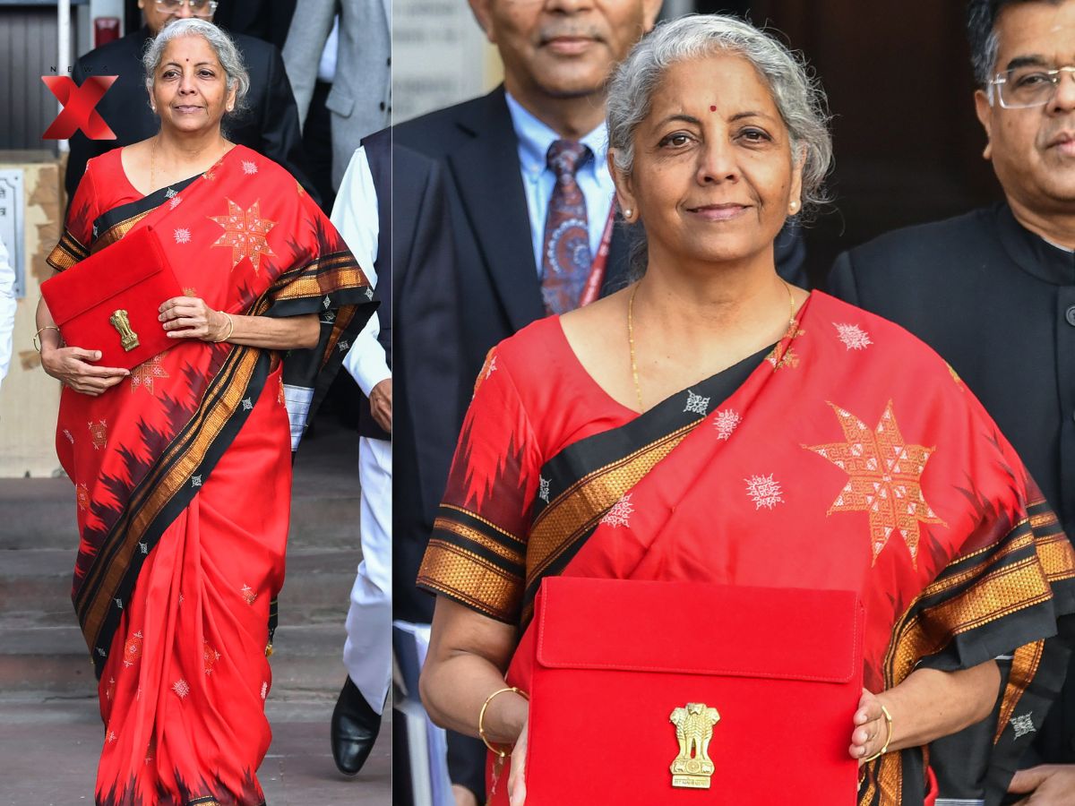 Union Budget 2026: Nirmala Sitharaman Saree in 2023