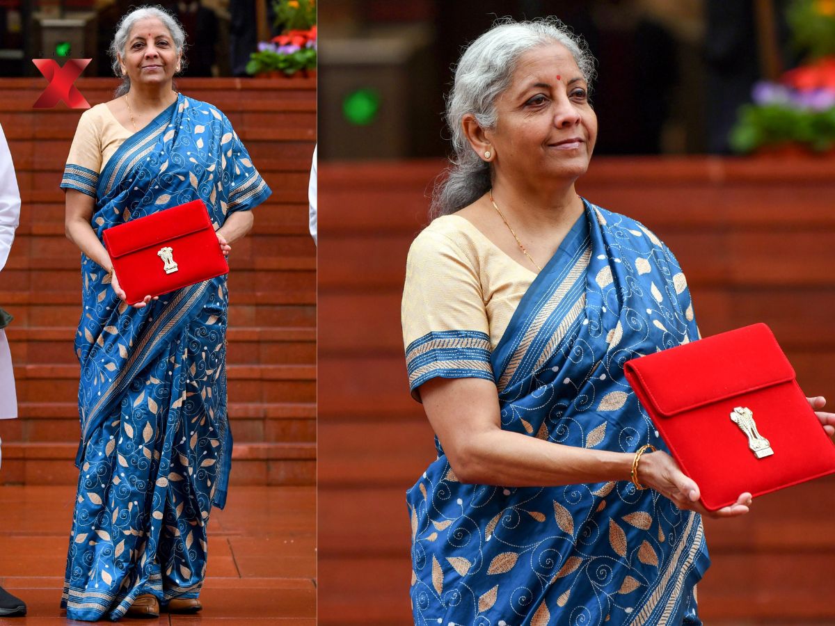 Union Budget 2026: Nirmala Sitharaman Saree