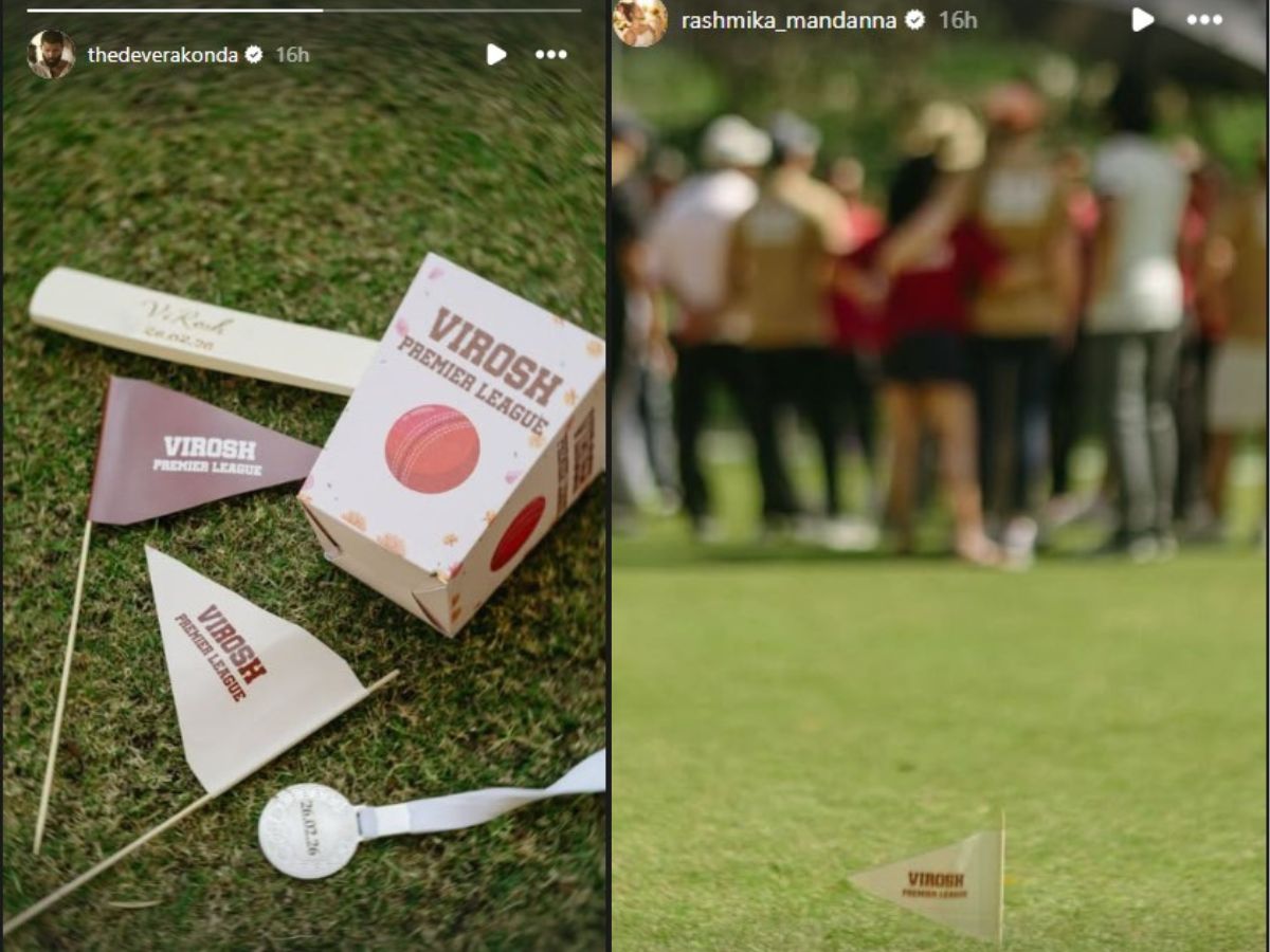soft-launching-a-wedding-royally-rashmika-mandanna-vijay-deverakonda-nailing-the-game-with-pool-match-japanese-dinner-and-virosh-premier-league Soft- Launching A Wedding Royally: Rashmika Mandanna- Vijay Deverakonda Nailing The Game With Pool Match, Japanese Dinner And VIROSH Premier League