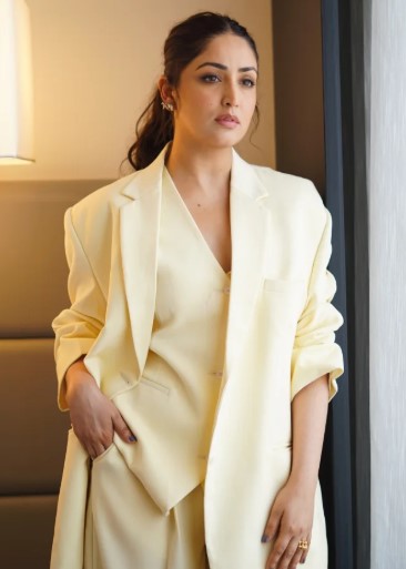 Yami Gautam in Butter Yellow (Photo credit: ig)