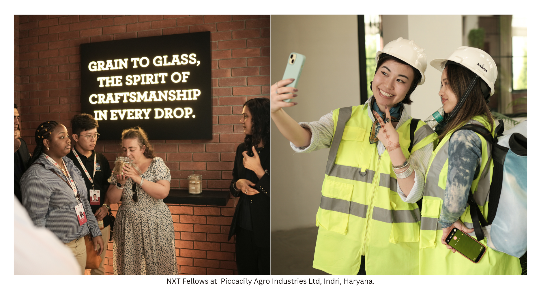 NXT Fellows at Piccadilly Distilleries, NXT Fellowship 2026.