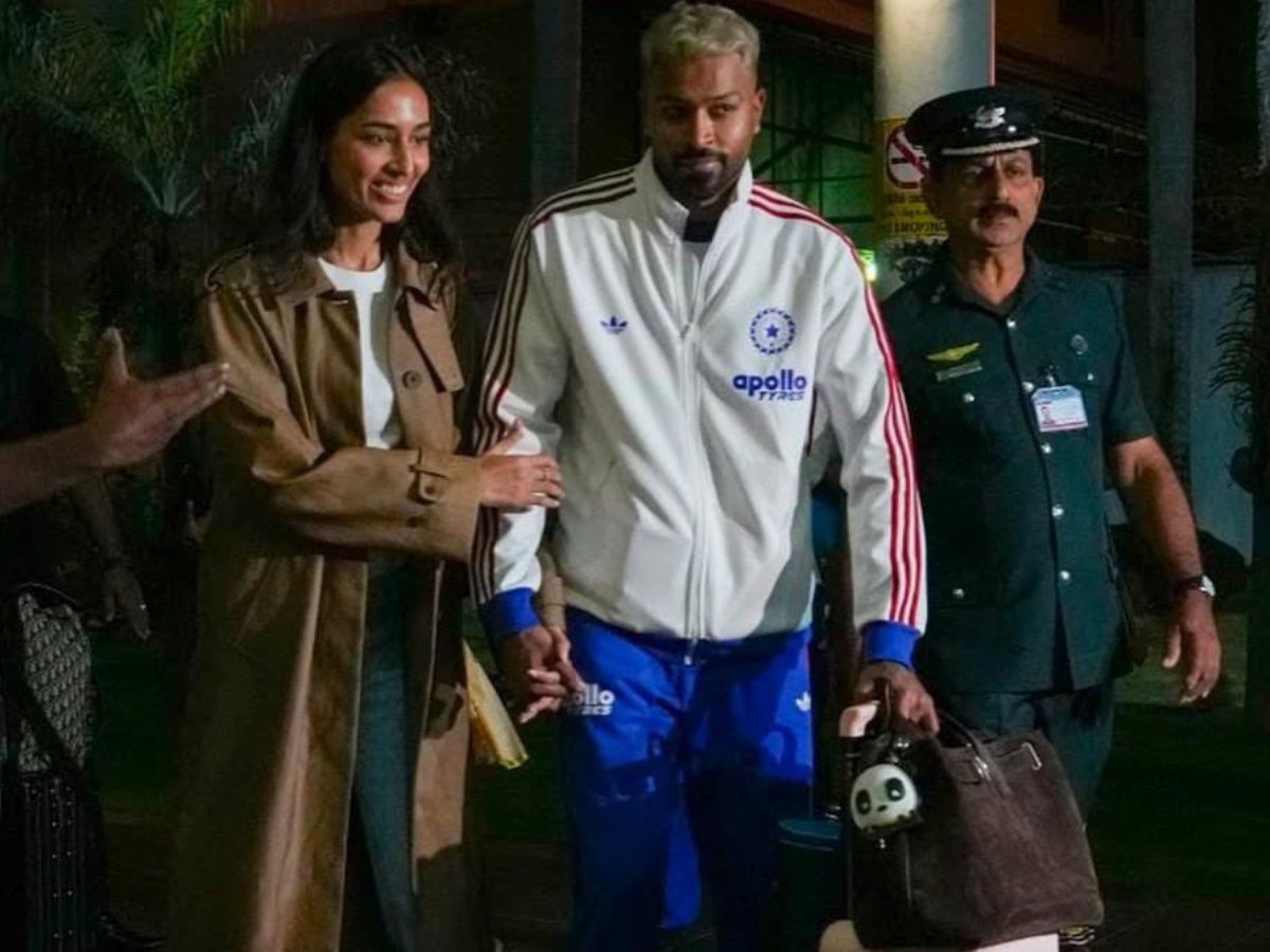 Hardik Pandya Along With Mahieka Sharma