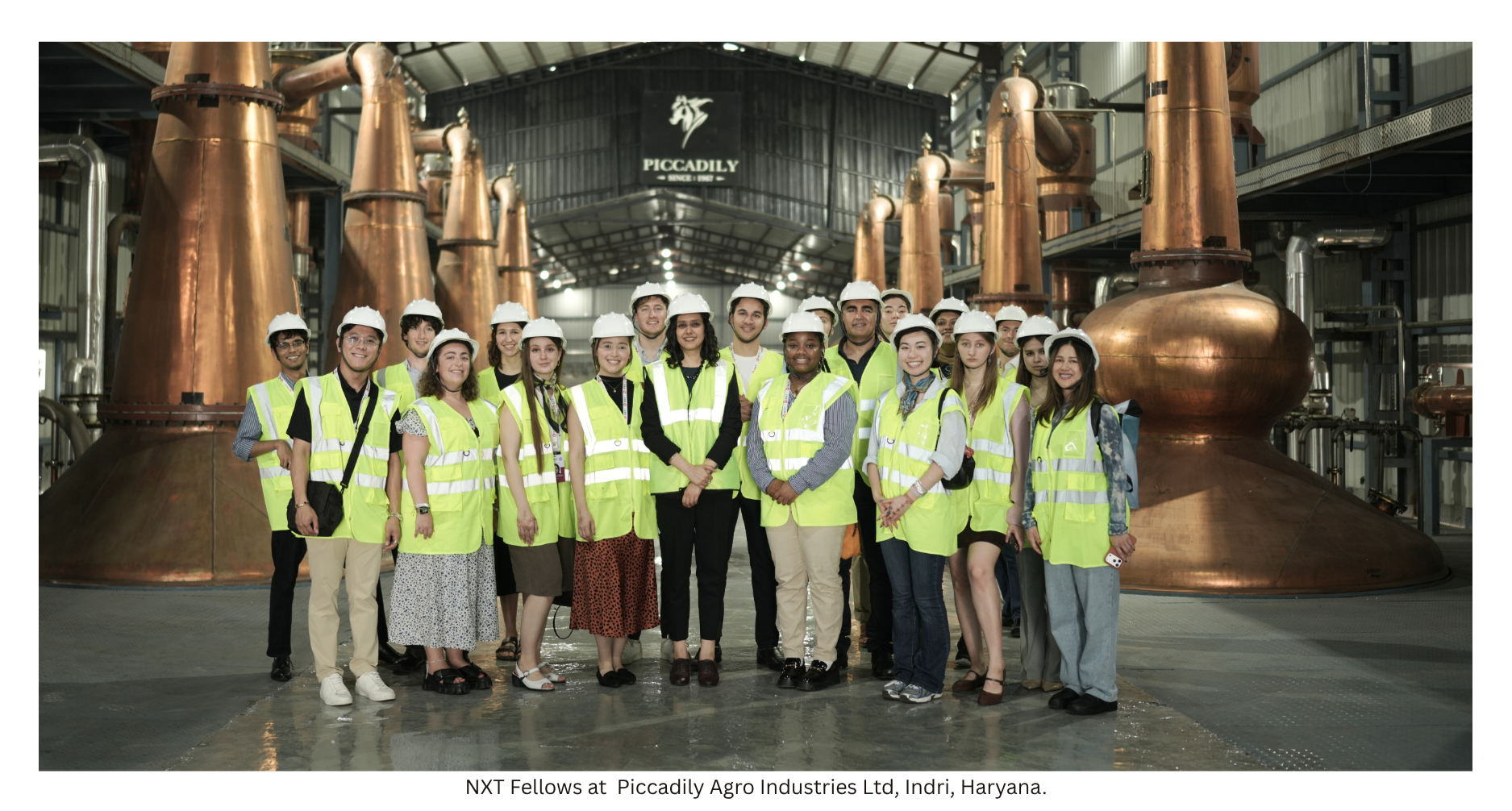NXT Fellows at Piccadilly Distilleries, NXT Fellowship 2026.