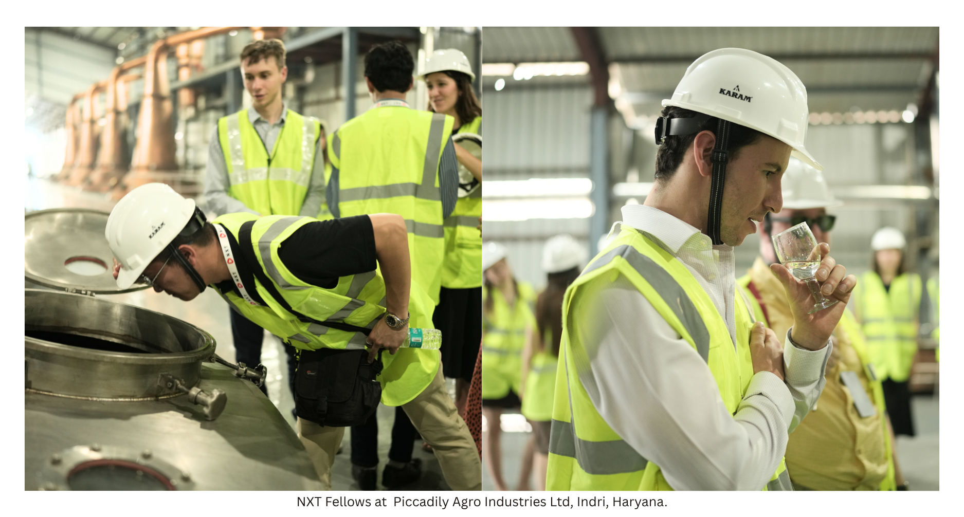 NXT Fellows at Piccadilly Distilleries, NXT Fellowship 2026.