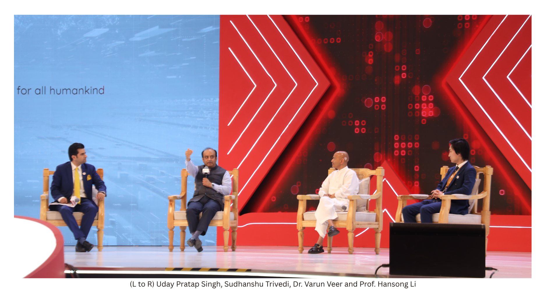 Sudhanshu Trivedi, Dr. Varun Veer, Hansong Li Discuss Civilizations, Values, Philosophy At NXT Conclave.
