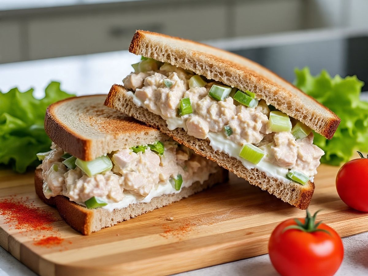 Tuna & Greek Yogurt Sandwich