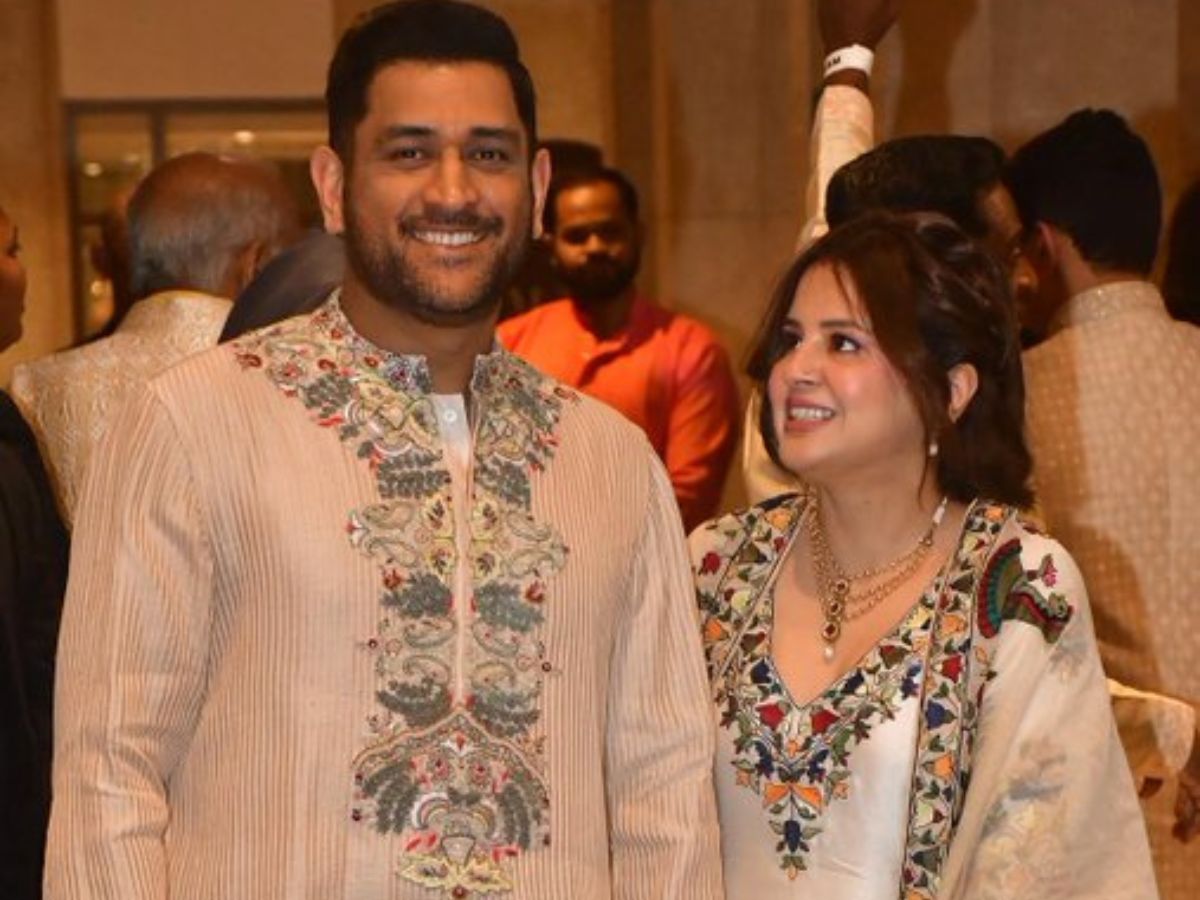MS Dhoni & Sakshi Dhoni