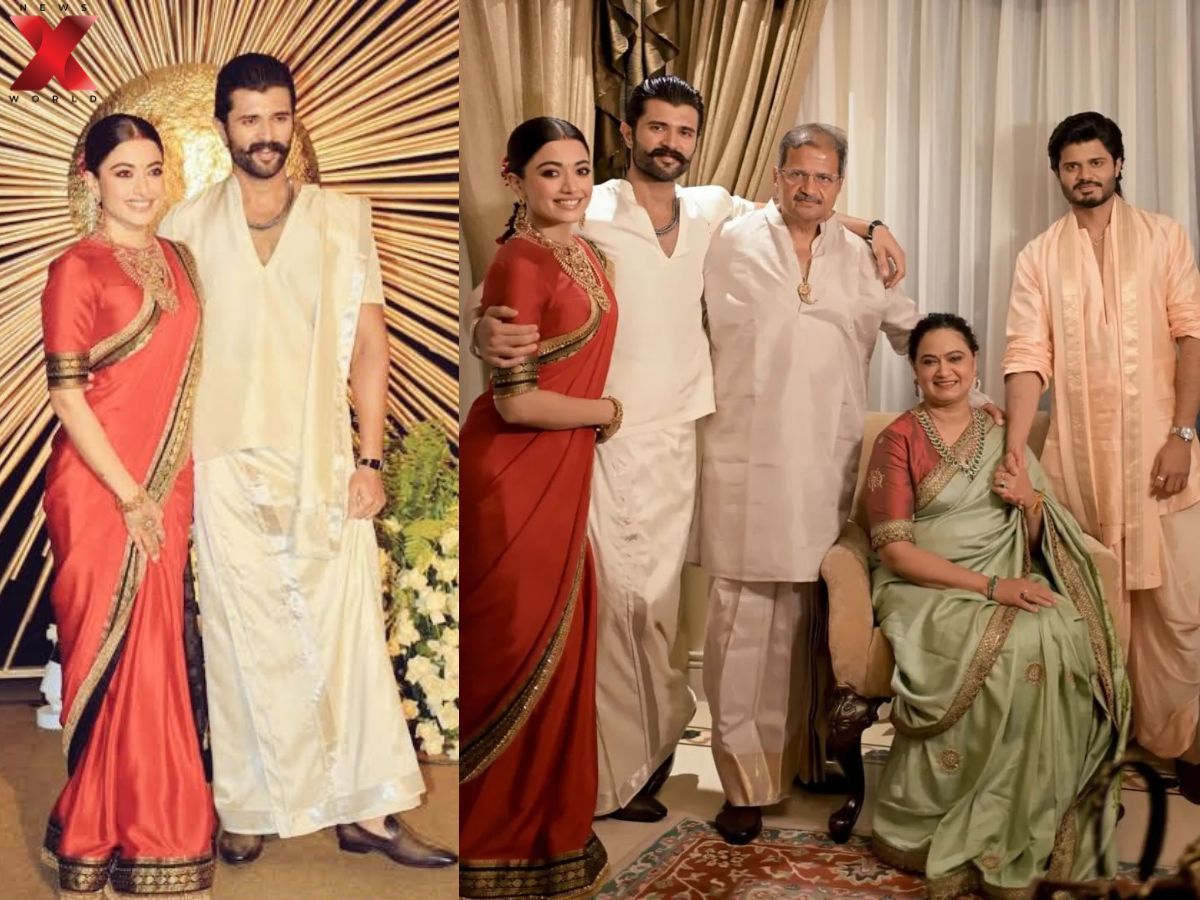 Vijay & Rashmika Viral Family Photo