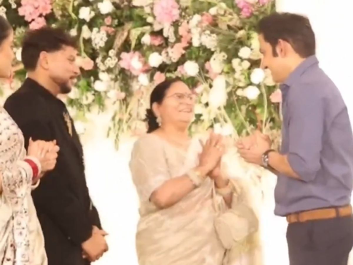 Head Coach Gautam Gambhir at Kuldeep Yadav's Wedding Reception