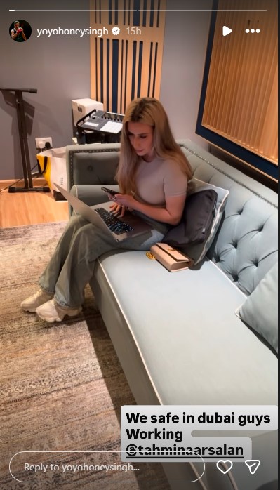 ‘We Safe In Dubai Guys, Working’: Rapper Honey Singh Shares A Safety Note With Fans On Social Media From Dubai Amid US- Israel Attack On Iran