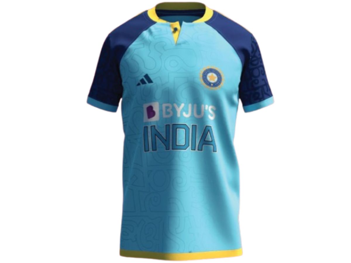 Cyan Blue Indian Jersey