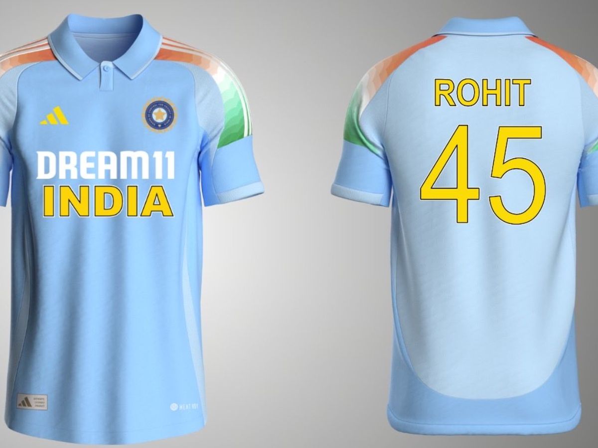 ODI Jersey With Yellow Font