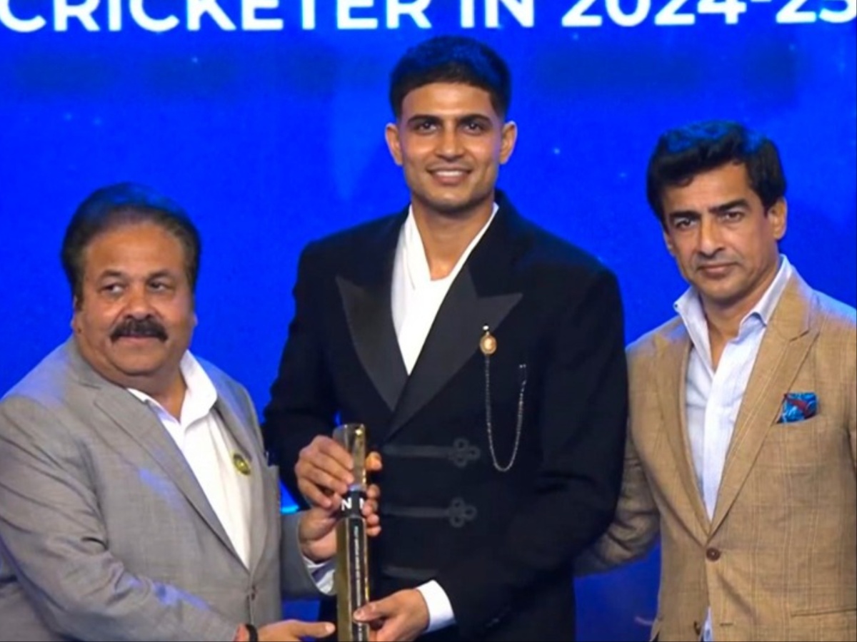 Shubman Gill, Polly Umrigar Award, BCCI Naman Awards 2026, Best Men's Cricketer, Indian Cricket Team Captain