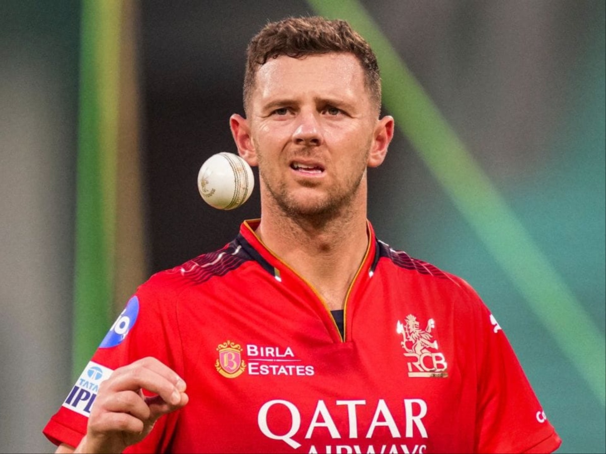 Josh Hazlewood return date IPL 2026, RCB bowling attack without Hazlewood, Josh Hazlewood hamstring update