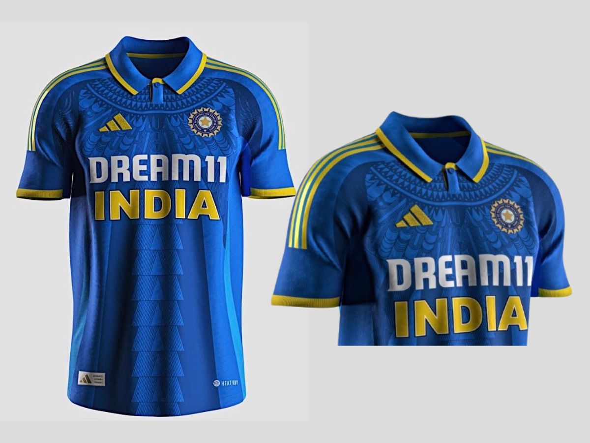 ODI Jersey Rejected By BCCI With Heavy Graphical Design