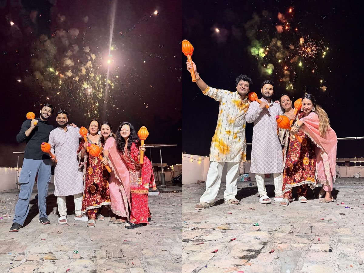 Rishabh Pant Celebrating Diwali