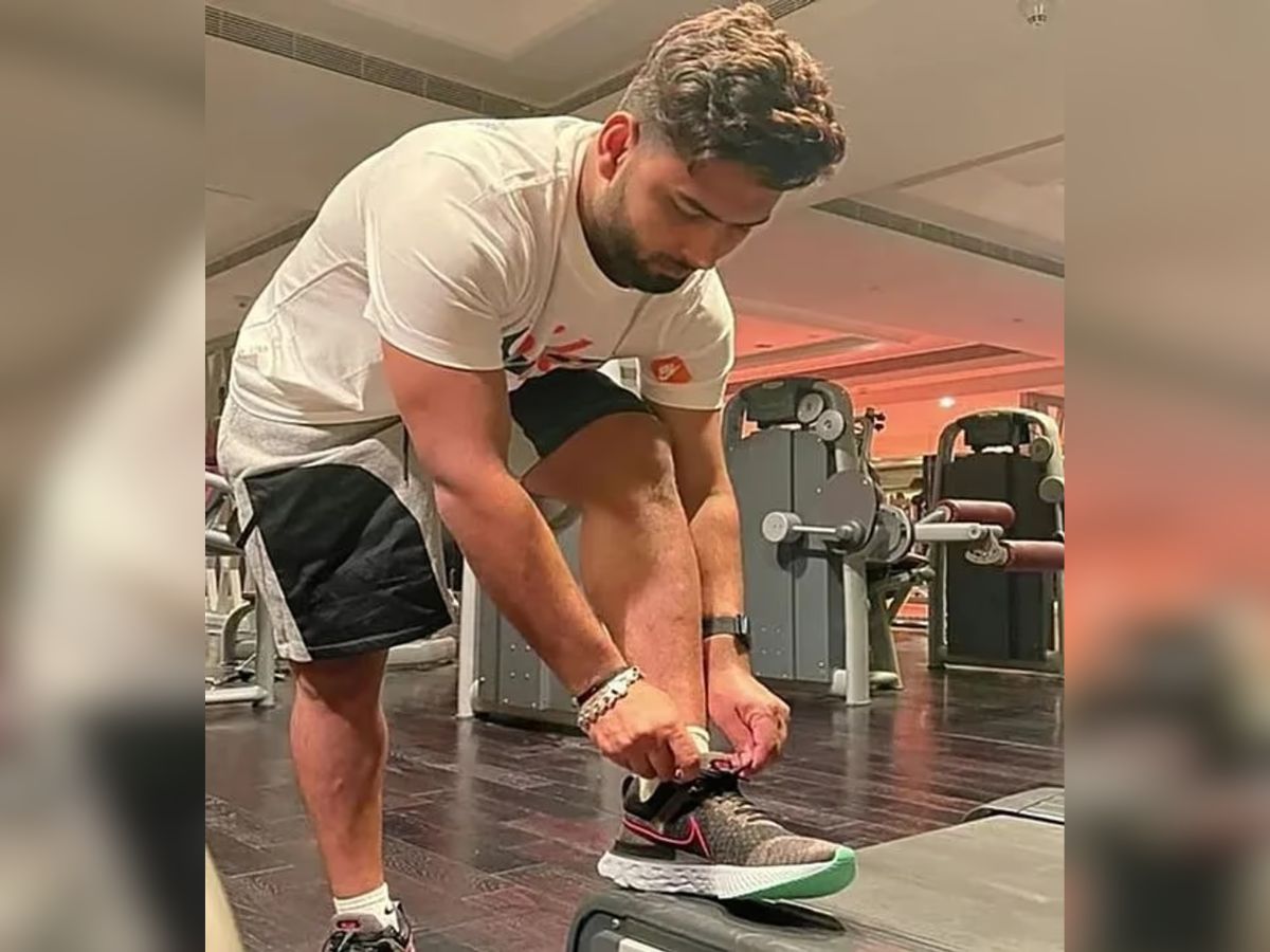 Rishabh Pant Home Gym