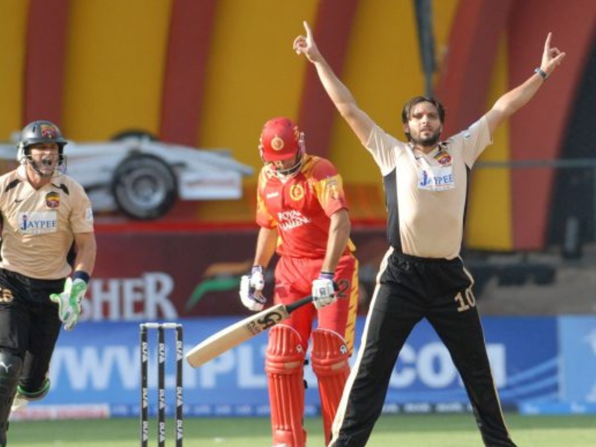 Shahid Afridi played for Deccan Chargers in IPL