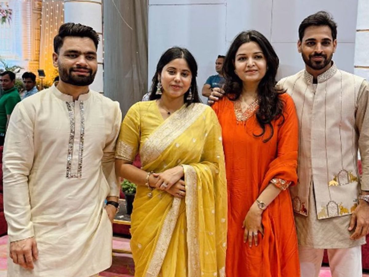 Indian Fielding Coach T Dilip spotted in Kuldeep's Marriage Function (Image Credits:X)