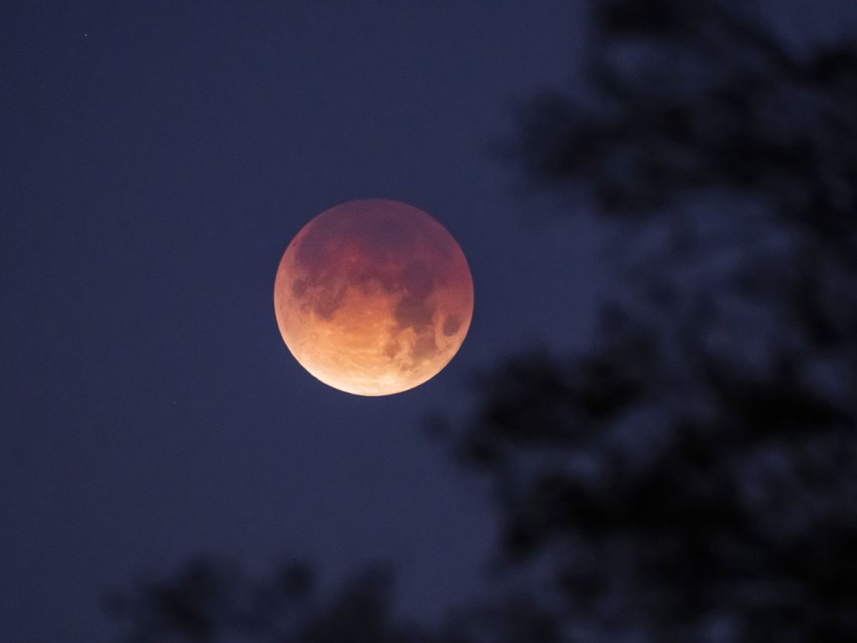 Blood moon Glow Over US