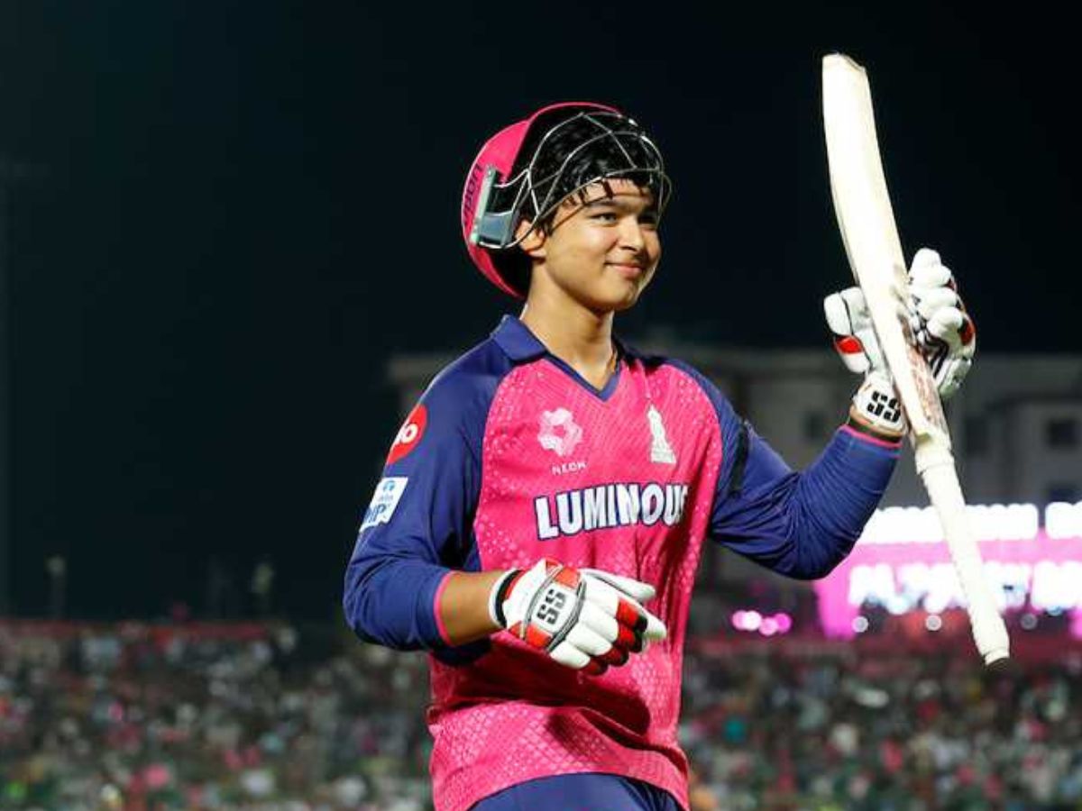 RR's Vaibhav Sooryavanshi Struck 35-ball 100