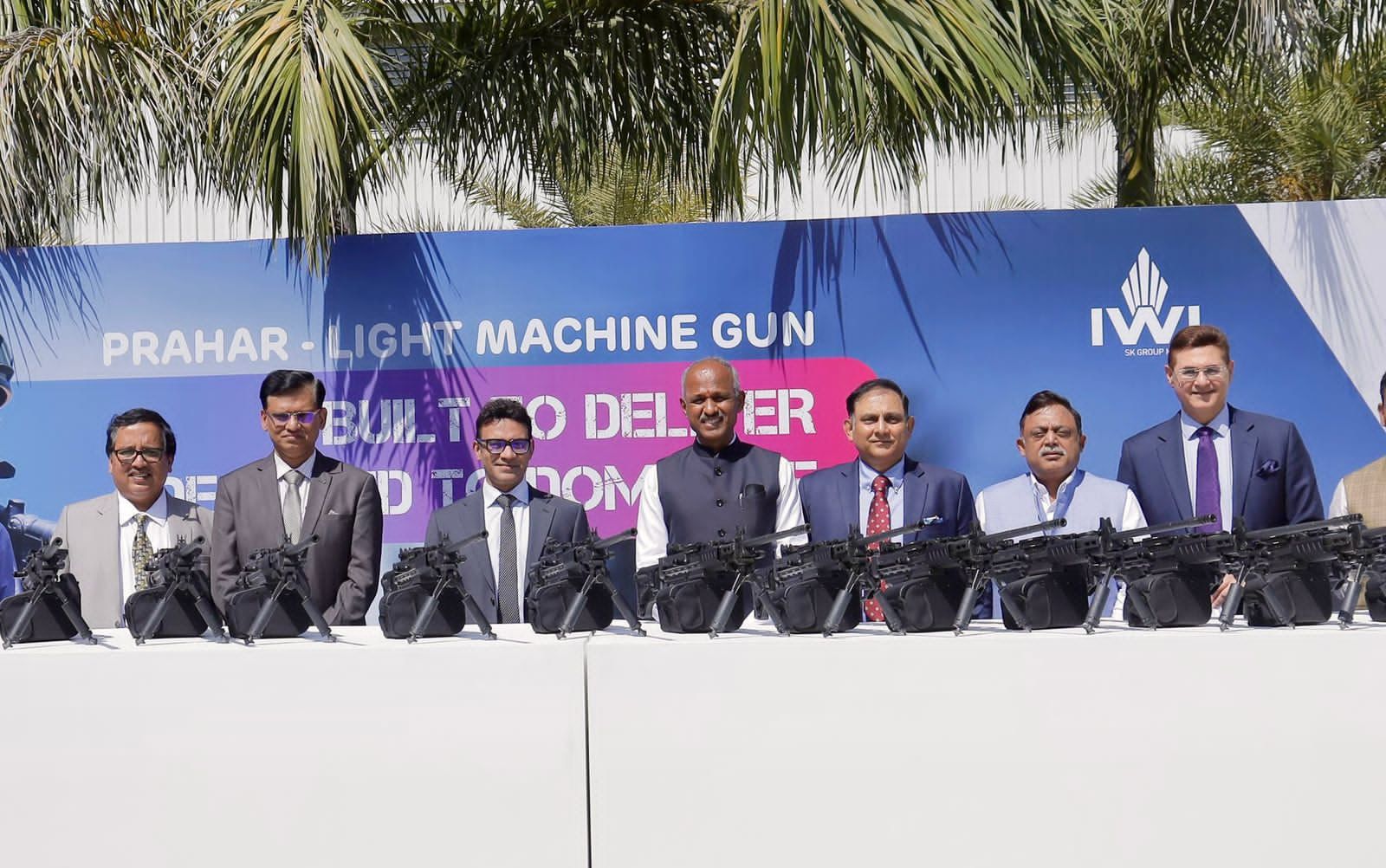 adani-defence-delivers-first-batch-of-2000-prahar-first-indigenously-manufactured-light-machine-guns-to-the-indian-army Adani Defence Delivers First Batch Of 2,000 Prahar, First Indigenously Manufactured Light Machine Guns To The Indian Army