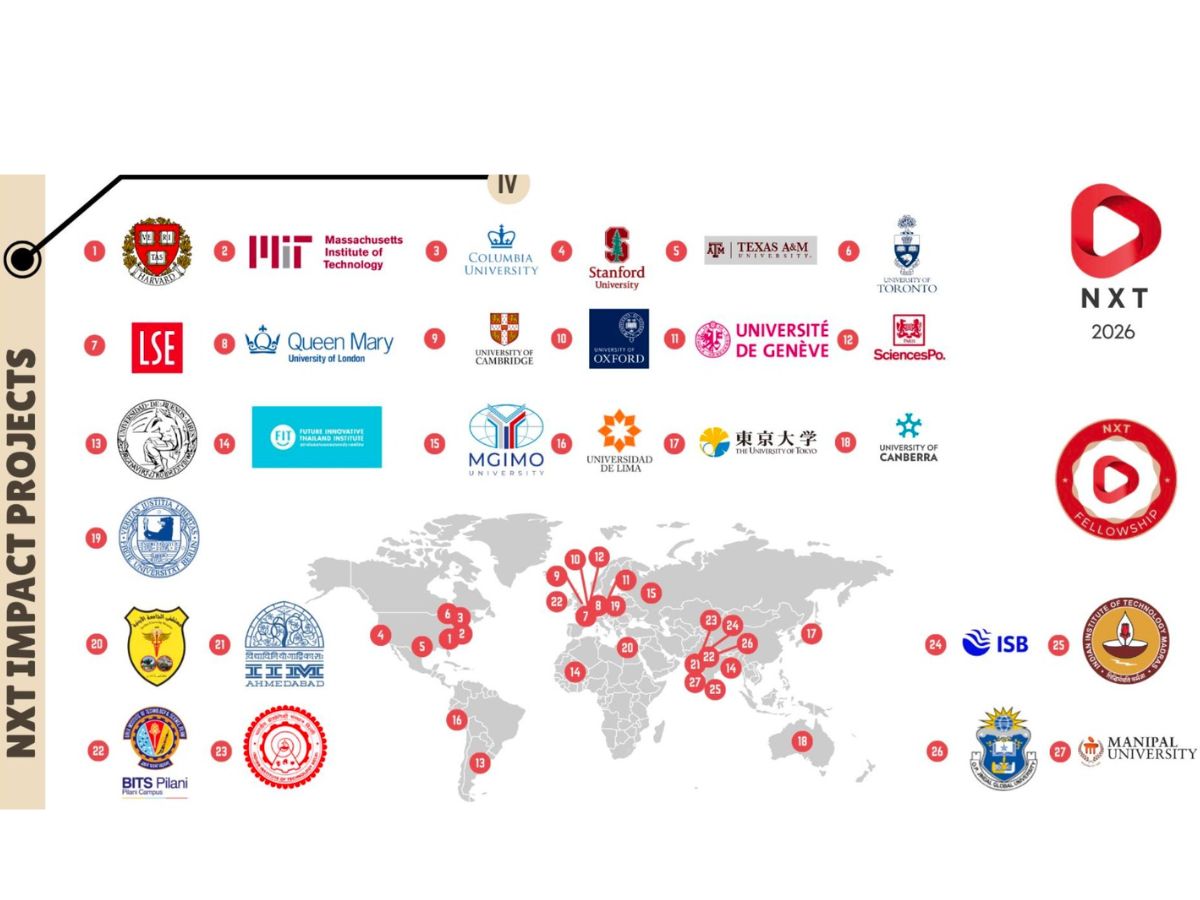 100 Sessions, 1 Mission: NXT Fellowship Debuts Alongside NXT Summit To Shape Next Generation Of Global Leaders