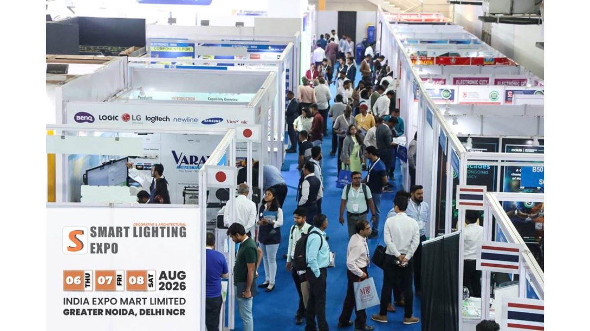 Top Lighting Brands Return to the Exhibition Floor after a long time at the Smart Lighting Expo in Greater Noida