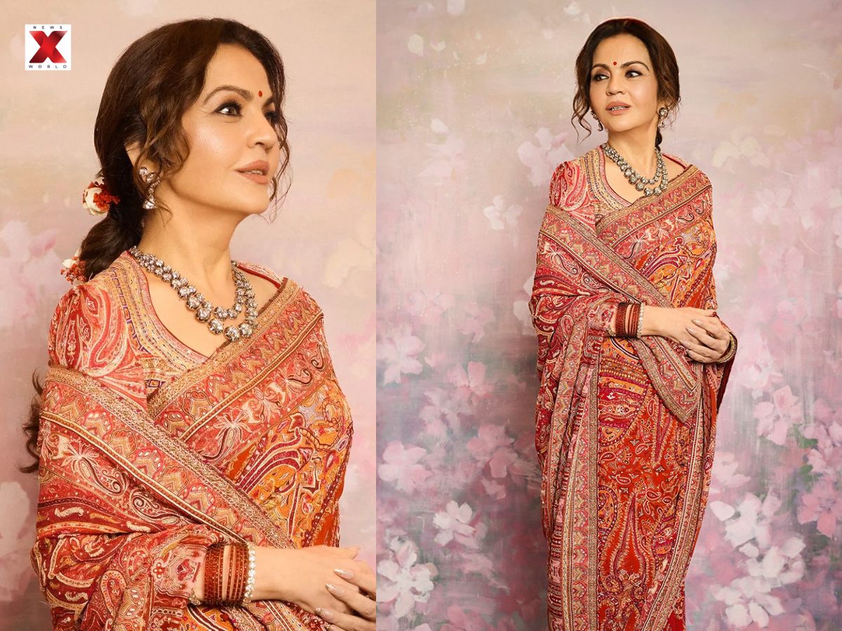 Nita Ambani Janawar Saree By Tarun Tahiliani