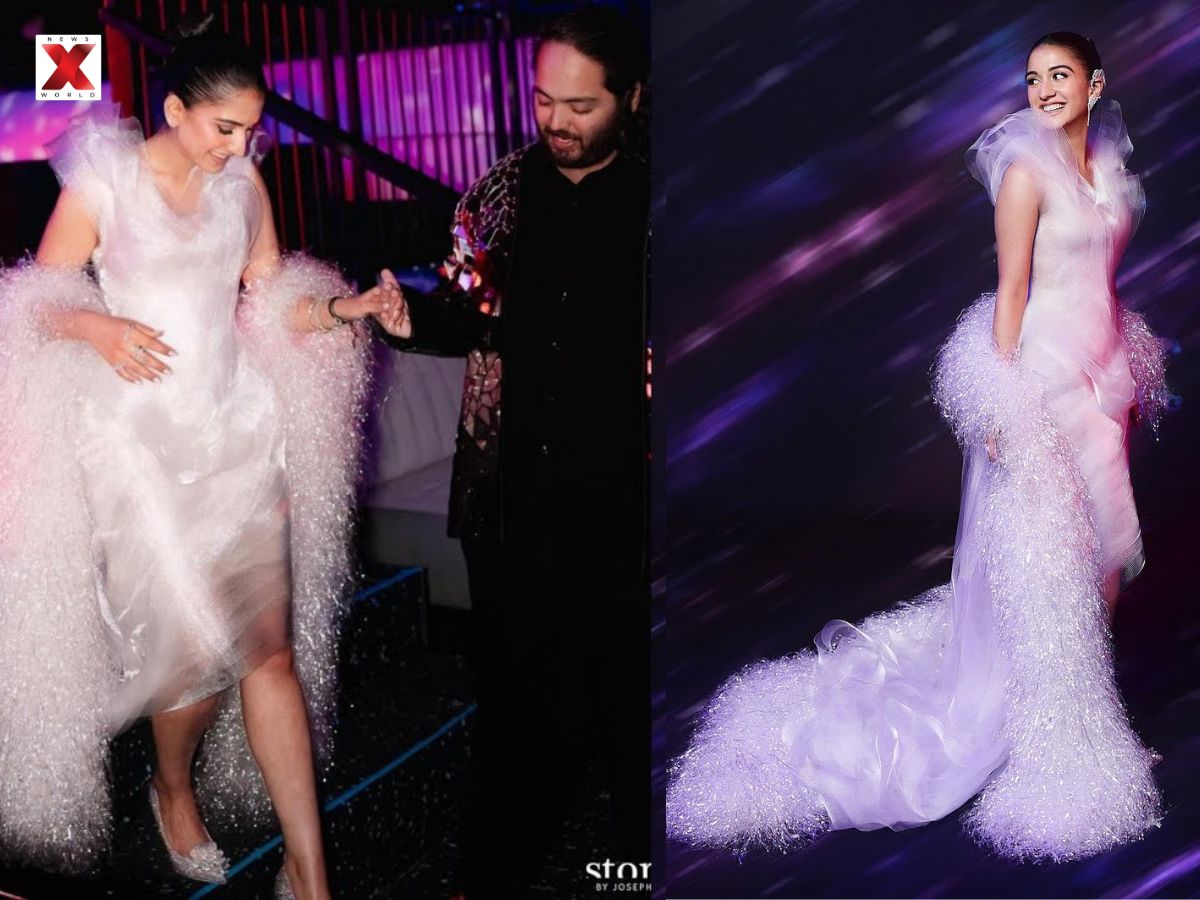 Lavender Lever Couture Dress (₹896 crore)