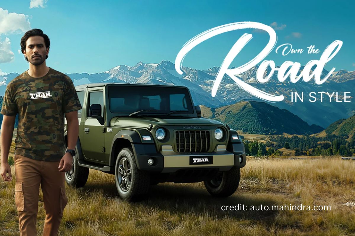 Mahindra Thar, credit: official website