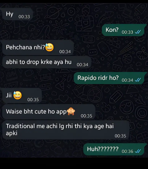 ‘Are Ap To Gussa Ho Gai’: Viral Video Of Rapido Driver Sending ‘Creepy’ Messages To Woman, Asks ‘Ap Akeli Rehti Hai Kya?’