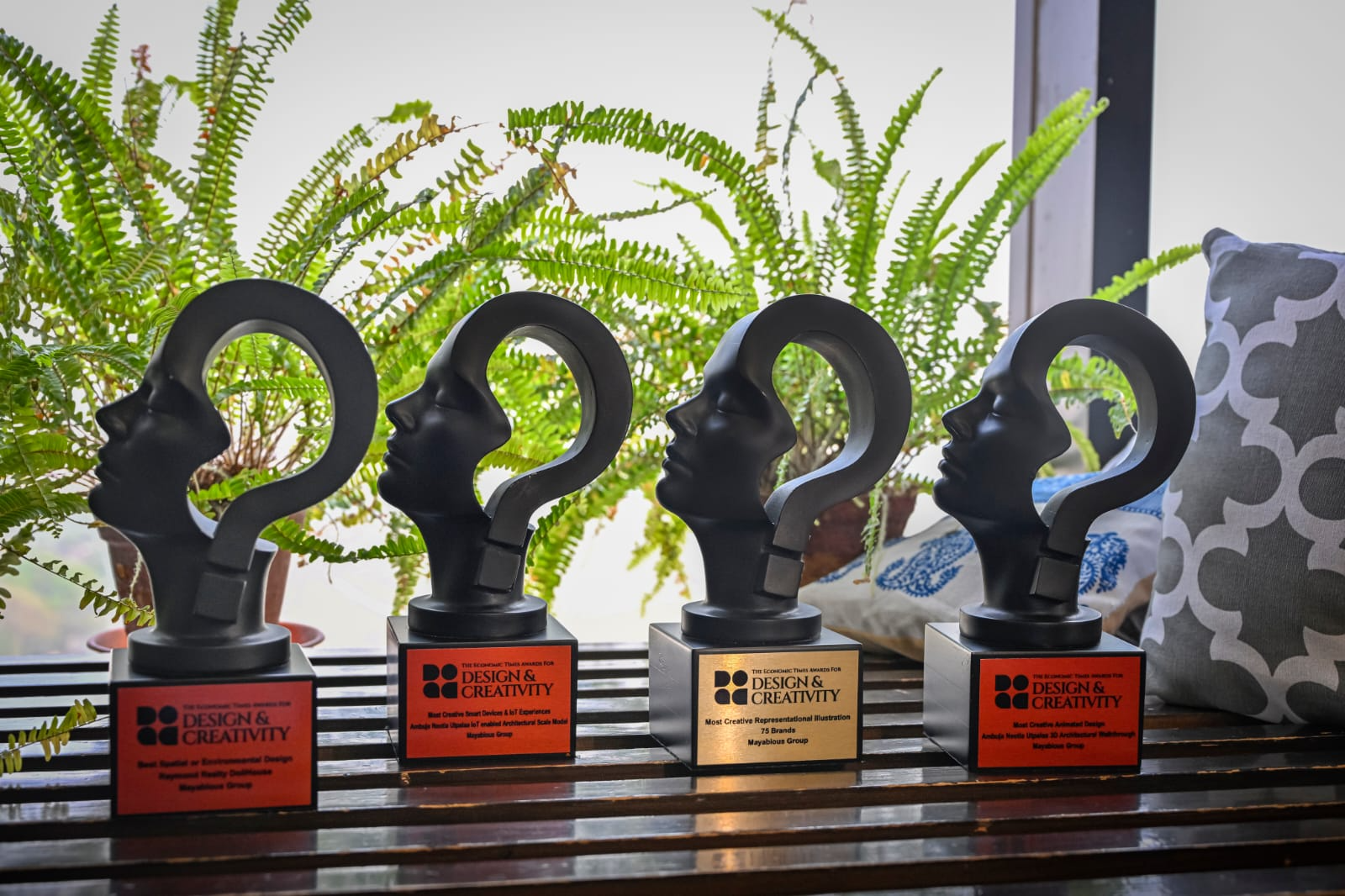 Mayabious Group triumphs emphatically at the Economic Times Award for Design & Creativity