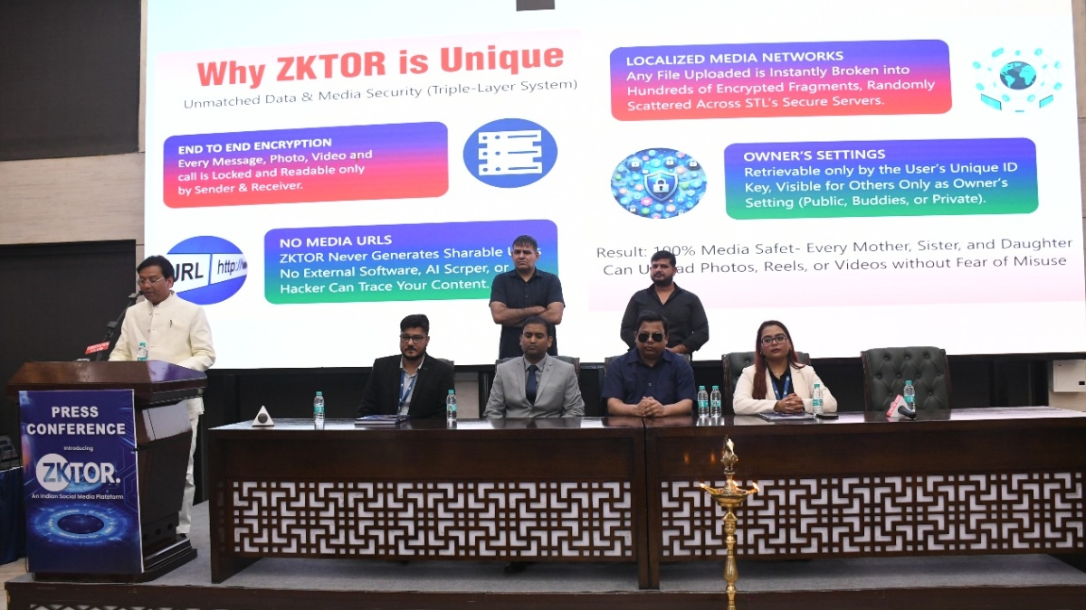 Press Conference Held at Constitution Club of India, New Delhi.