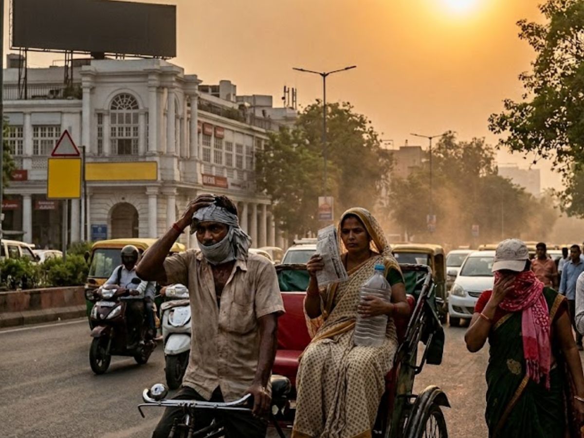 Heatwave Alert: IMD Issues Warning For Delhi, Uttar Pradesh As North India Set To Sizzle With Temperatures Likely To Hit 38°C ; Rainfall Likely In...